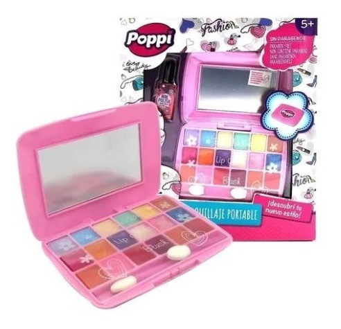 Mi Primer Set De Maquillaje Portatil Espejo Esmalte Ideal 1