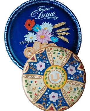 2 Latas Redondas Cookies Dinamarca 0