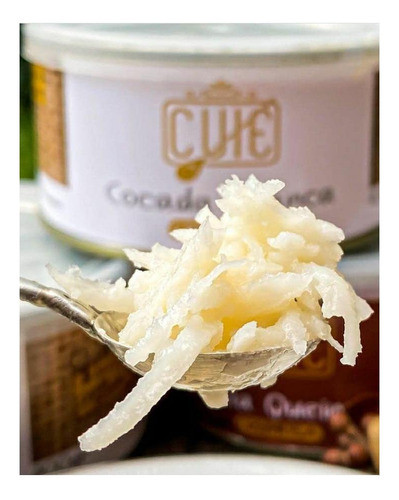 Cocada Branca Mineira Cremosa De Colher Lata Cuié 400g 1