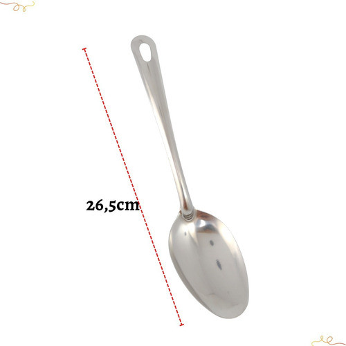 2 Colher Para Pegar Servir Arroz Aço Inox Utensilio Cozinha 1