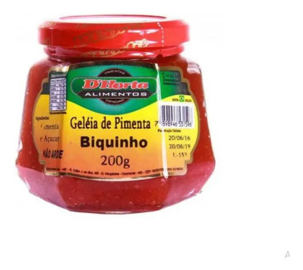 Geléia De Pimenta Biquinho D´ Horta (200gr) 0
