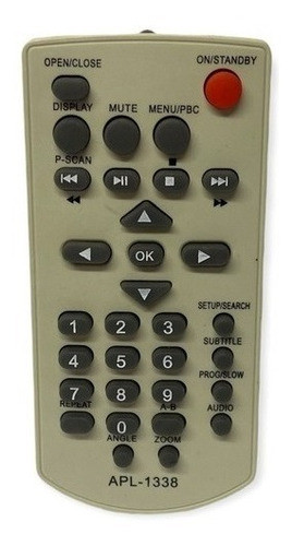 Cr-2175 Controle Remoto P/ Dvd Lenoxx As Dv403 0