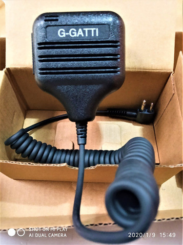 Microfone  Mini  Ptt P/radio Motoroa Ep 450 Dep 450 C/ Nf 1