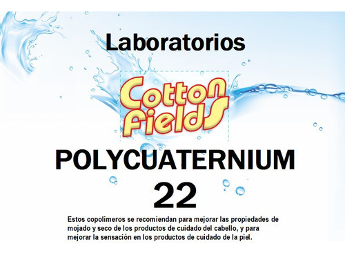 Policuaternium 22 - Cosmetica - Cabello - Uñas X 250gr 0
