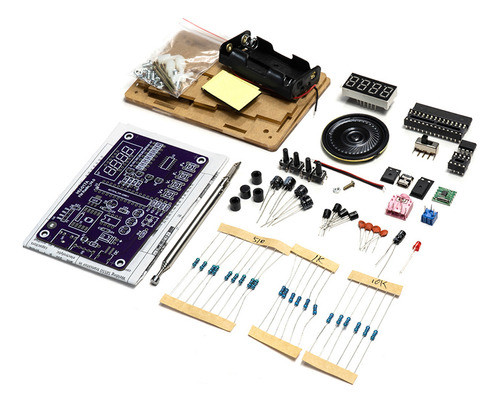 Kit Radio Montaje Placa Circuito Fm Controller Diy Electron 0