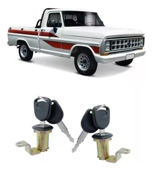 Par Cilindro De Puertas F1000 Con Llaves 0