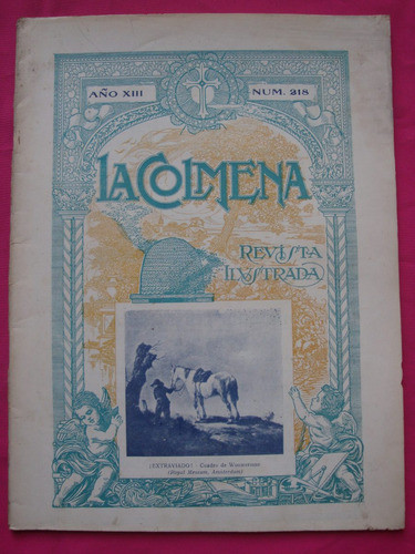 Revista La Colmena N° 218 1920 Publicidad Chocolate Aguila 0