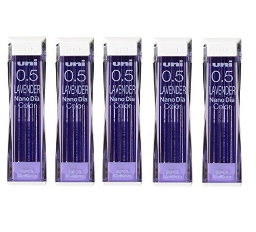 Uni Nanodia 100 Minas Lavanda 0.5mm Japonesas (1q76) 1