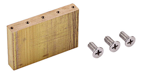 Brass Tremolo Block System 32mm Acessórios Para Guitarra 0