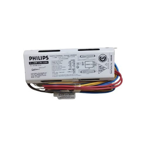 Balasto Electronico Philips 2x20w/18w T10/t12 Fluorescentes 0