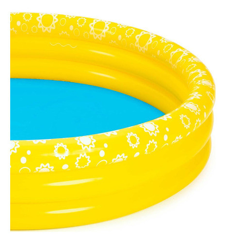 Piscina Inflable Circular 3 Aros Emoji 282 Ltrs Bestway 1
