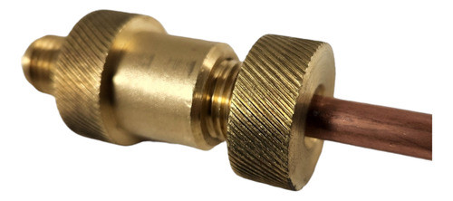 Válvula Servicio Rápido Para Caño 3/16 X 1/4fm Heladeras 1