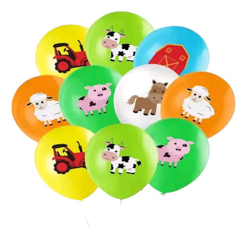 Art.fiesta Adorno Cumpleaños Cotillón Globos La Granja Zenón 1