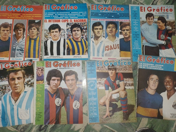 Revista El Grafico - Año 1970 Lote De 42 Revistas Diferentes 0