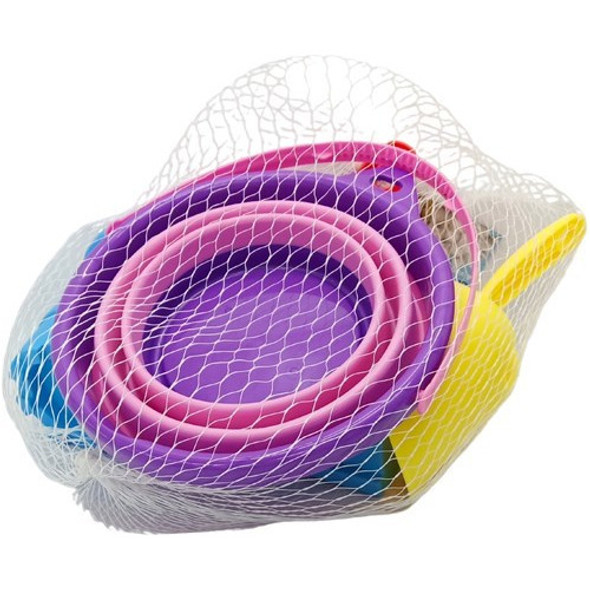 Balde Para Playa Plegable 5 Pzs 6652 Flaber 1