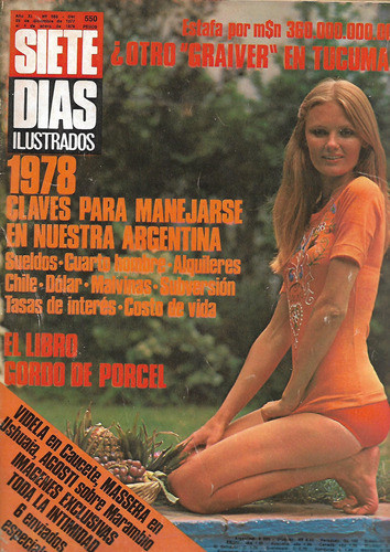 Siete Dias 1978 Dictadura Jorge Porcel Divina Galica Falcone 0
