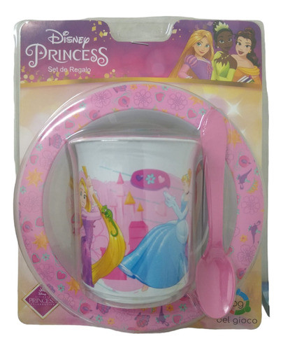 Blister Bowl + Taza Grande Disney Princesa 0