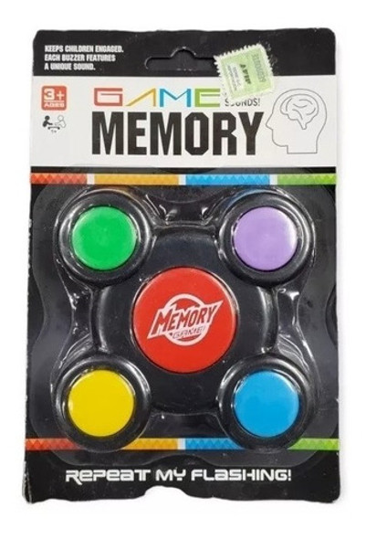 Juego Electronico De Memoria Secuencia Luz Y Sonido 0