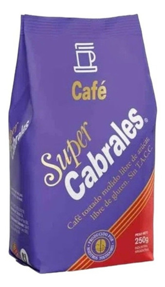 Café  Super Cabrales Tostado Y Molido De 250g Pack 2u 0 Café  Super Cabrales Tostado Y Molido De 250g Pack 2u 0