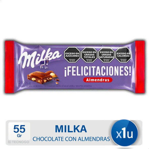 Chocolate Milka Con Leche Almendras Tableta - Mejor Precio 0