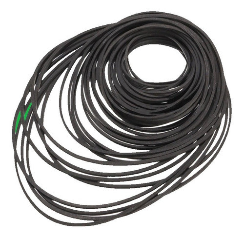 Kit 50x Correias Toca Fita K7 Tape Deck Gravador Universal 0