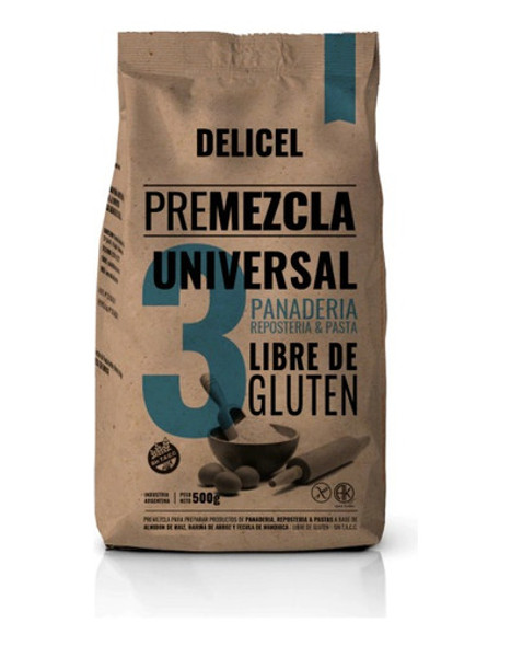 Premezcla Universal Sin Tacc - Delicel - 500 Gr 0