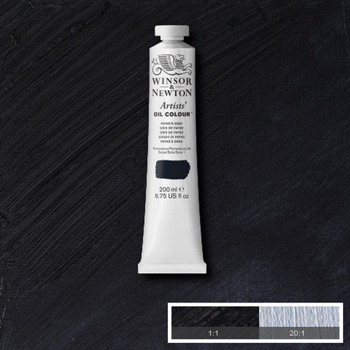 Tinta Óleo Winsor & Newton Artist 200ml S1 Paynes Gray ª 1