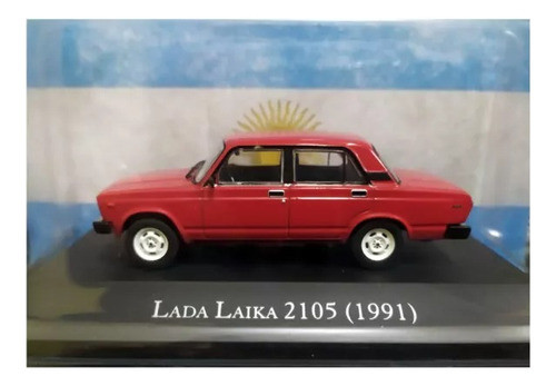 Lada Laika 2105 Colección Argentina 1 43  10cm Salvat  Ixo 0