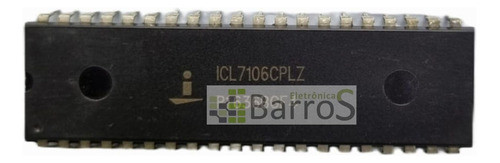 Ci Icl7106 - Icl7106cplz - Dip-40 - Novo E Original 0