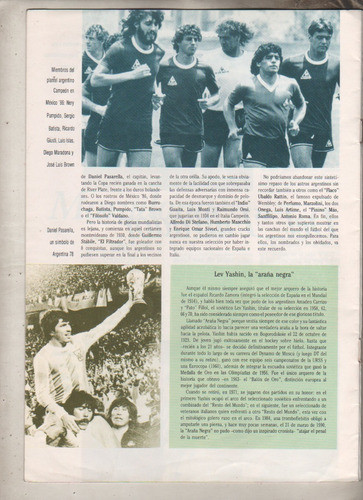 Revista Glaxo Los Cracks * Maradona, Pele , Platini Año 1990 1