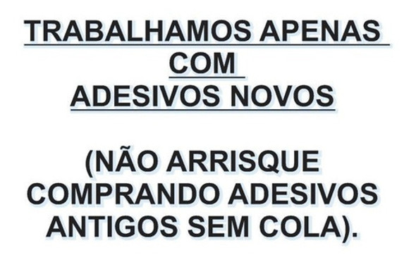 Adesivos Não Decal Caloicross Cc1 Laranja - Vinil Branco 1
