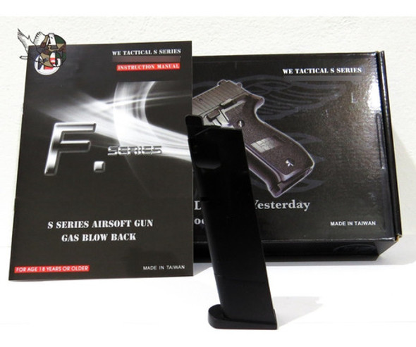 Cargador Pistola Airsoft F226 Negro Full Metal We 0