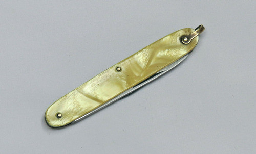 Canivete Alemão Antigo E Raro- Madreperola - Solingen Koller 1