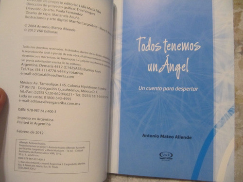 Todos Tenemos Un Angel - Antonio Mateo Allende 1