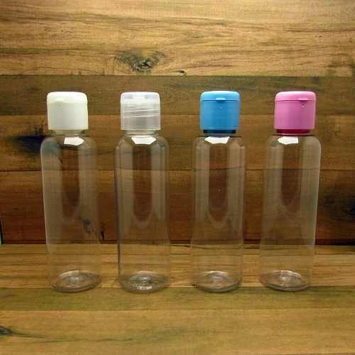 10 Frascos Pet 60 Ml Cilíndrico Longo Tampa Flip Top. 1