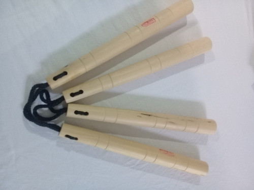 Kit De Nunchakus Okinawenses. Doble Encordado 1
