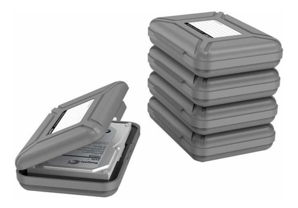 Orico Portátil 5 bay 3.5 inch Disco  caja Protectora De 0