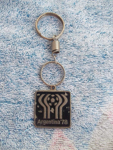 Antiguo Llavero Metálico Del Mundial Argentina 1978 0