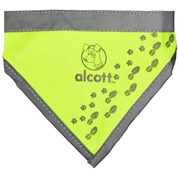 Visibilidad Esencial De Alcott Bandana De Perro Con Borde Re 0