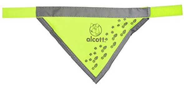 Visibilidad Esencial De Alcott Bandana De Perro Con Borde Re 1