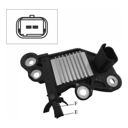 Regulador De Voltaje Para Bosch 12v 2p Tamatel 17636 0