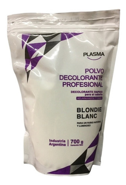 Polvo Decolorante Plasma Blanc X 700 G Local 0