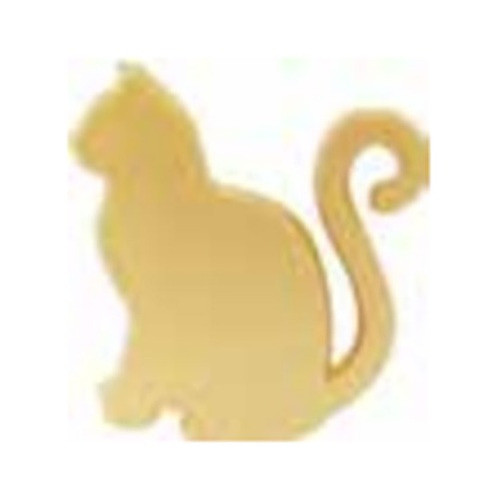 Calco Adhesivo Gato Dorado 0