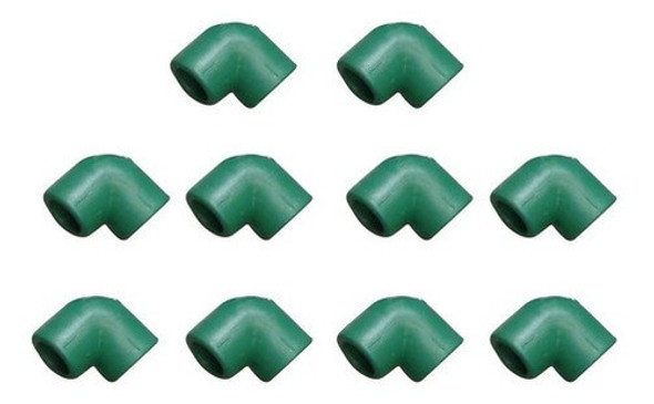 Codo Termofusión 20 Mm 1/2  Agua Fría Y Caliente Pack X 10 U 0