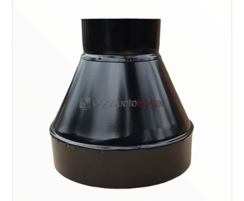 Reduccion 6 A 4  Negra Zingueria Reforzada Apta Calefactores 0