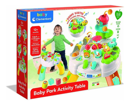 Baby Park Mesa De Actividades Con Luz Y Sonido Clementoni 1