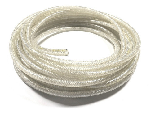 Manguera Atoxica Con Tela Alimenticia 6 Mm 1/4 Para Cerveza X 50 Mts 1