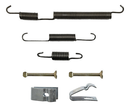 Kit Resortes Patines Freno Hyundai Hb20 1.6 Trasero 2012... 0