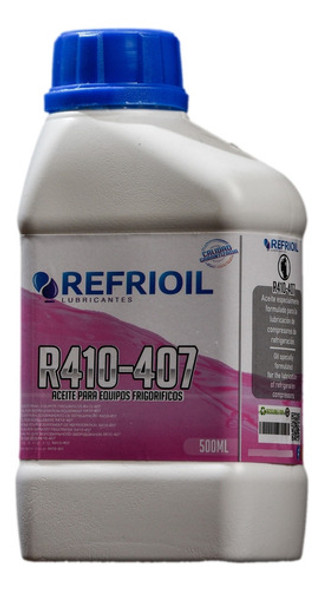 Aceite Para Refrigerante R410 - 407 X 500 Ml 1