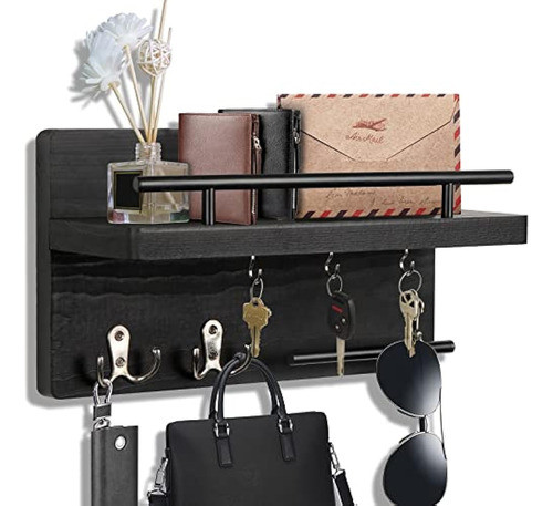 Soporte Para Llaves Ourwarm Para Decoración De Pared Con 5 G 0